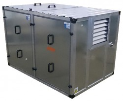 Бензиновый генератор ТСС SGG 10000EH в контейнере с АВР