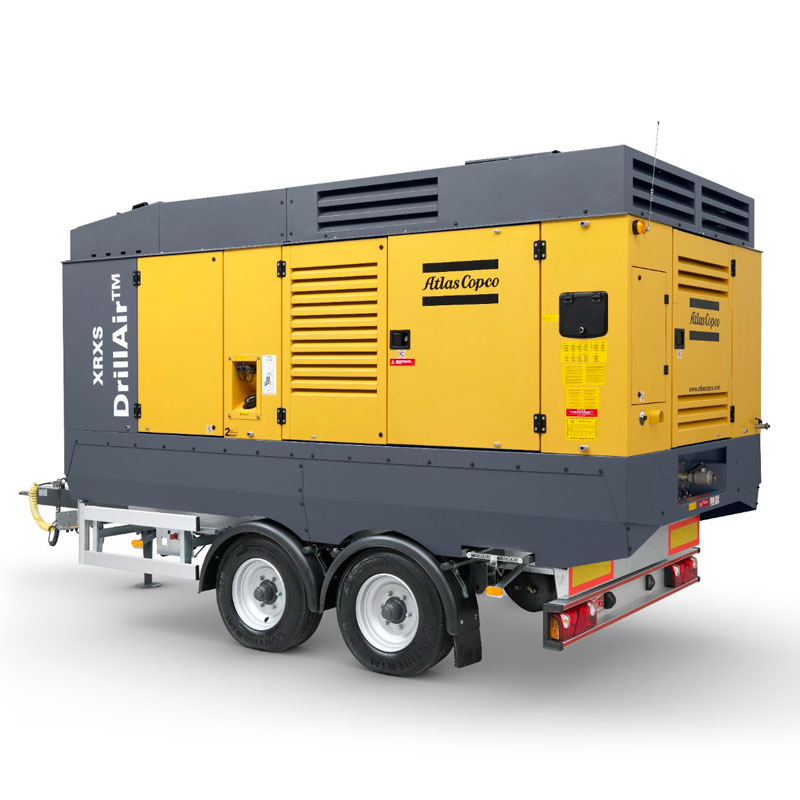 Дизельный компрессор Atlas Copco XRXS 567 CD на шасси