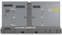 Дизельный генератор CTG 700С в кожухе с АВР