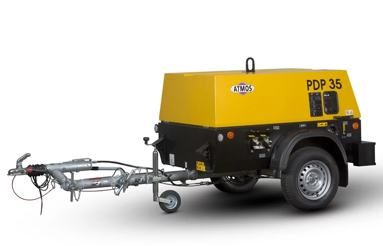 Дизельный компрессор Atmos PDP 35 12 регул с тормозом