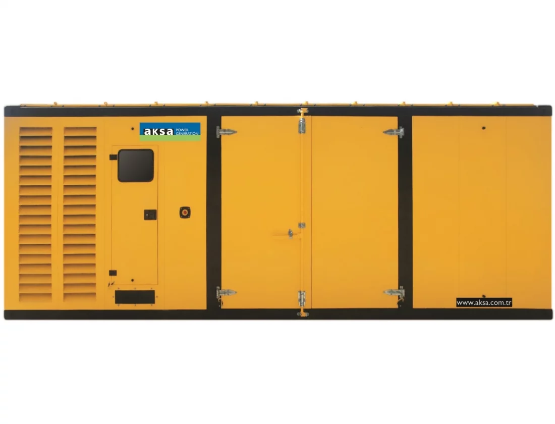 Дизельный генератор Aksa AP 900 в кожухе