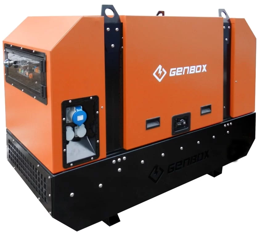 Дизельный генератор GENBOX JD160 в кожухе с АВР