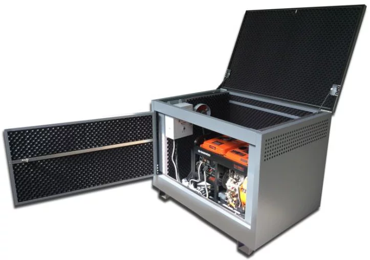 Бензиновый генератор RID RS 7540 PAE в контейнере с АВР