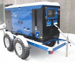 Дизельный генератор ТСС АД-70С-Т400-2РКМ11 на шасси с АВР — фото 2