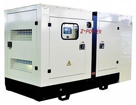 Дизельный генератор Z-Power ZP22P в кожухе — фото 1