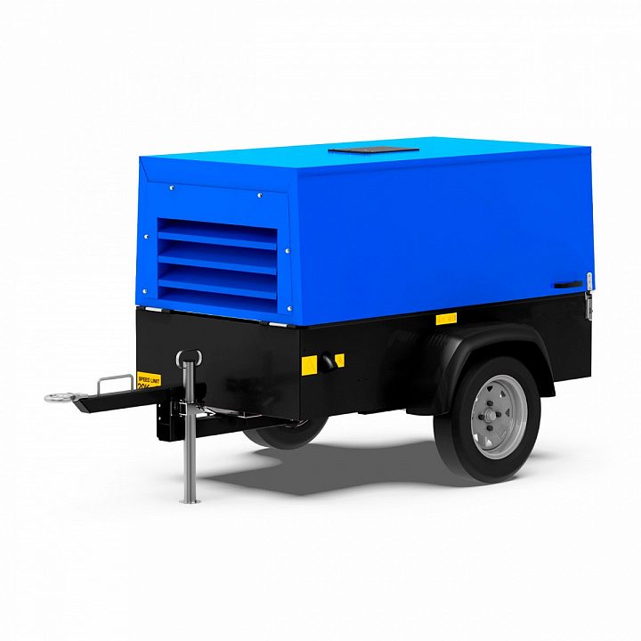 Дизельный компрессор LIUTECH LUY050-7 на шасси