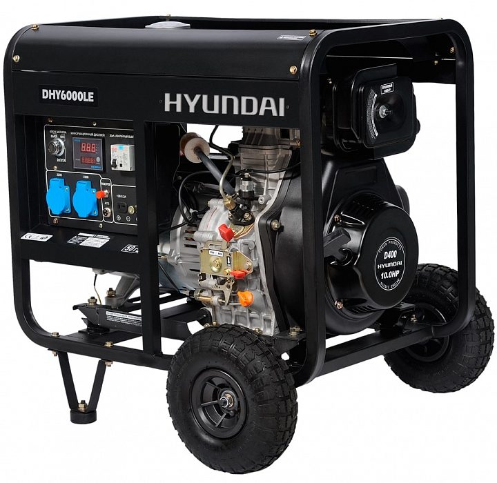 Дизельный генератор Hyundai DHY 6000LE с АВР