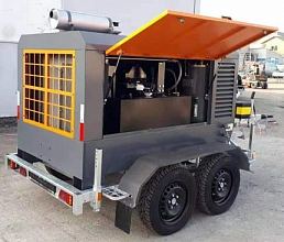 Дизельный компрессор Denair DACY-5/12 — фото 2