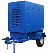 Дизельный генератор ТСС АД-30С-Т400-1РПМ7 на шасси — фото 1